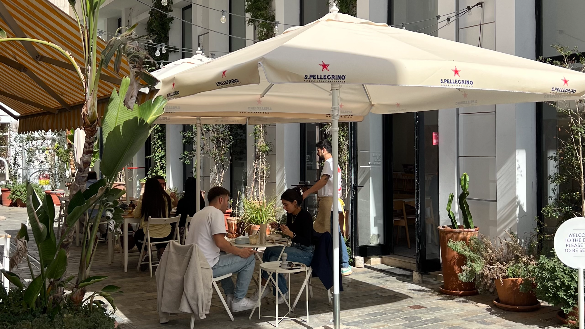 The terrace at Number Five, Nicosia